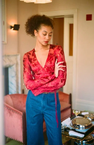 Rolla's Rodeo Blouse Burnout