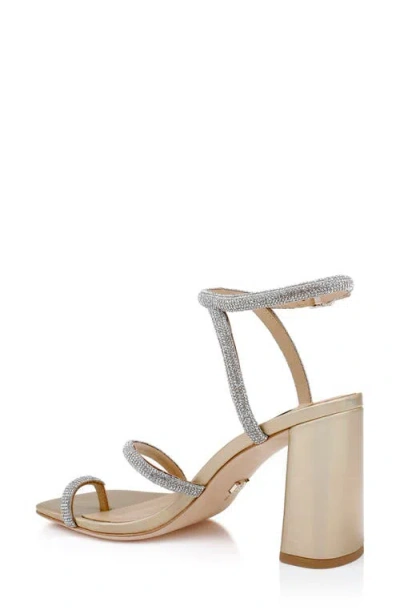 Badgley Mischka Collection Dalilah Ankle Strap Toe Loop Sandal