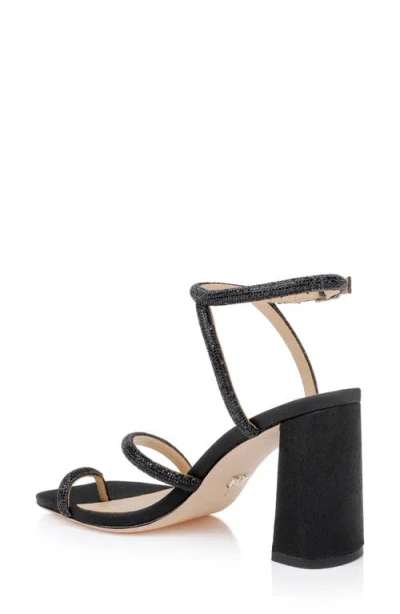 Badgley Mischka Collection Dalilah Ankle Strap Toe Loop Sandal
