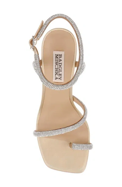 Badgley Mischka Collection Dalilah Ankle Strap Toe Loop Sandal