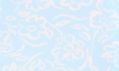 Cece Printed Puff Sleeve Button-up Shirt