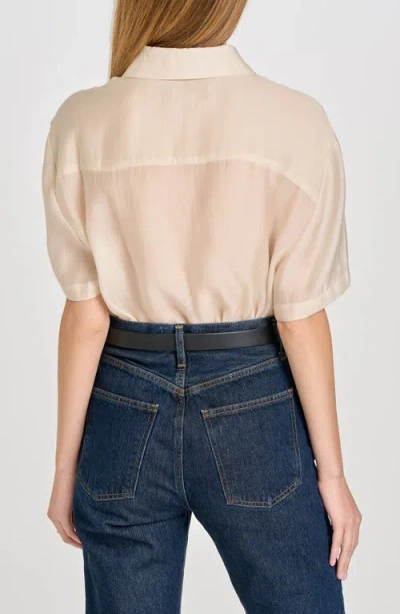 Wayf Daria Short Sleeve Button-up Shirt