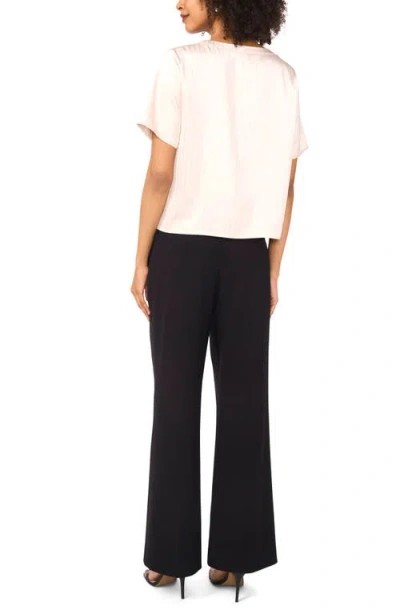 Vince Camuto Metallic Stripe Satin Top