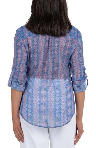 Kut From The Kloth Jasmine Chiffon Button-up Shirt