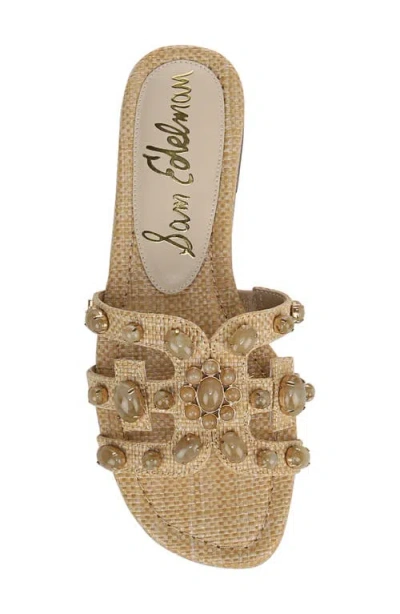 Sam Edelman Bay Slide Sandal Washed Marigold Leather
