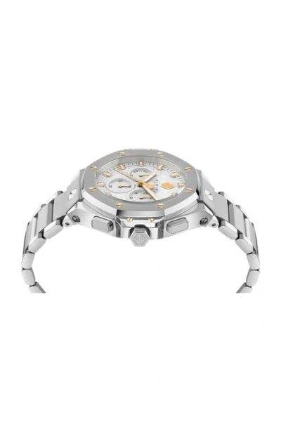 Philipp Plein Chrono Royal Bracelet Watch, 42mm