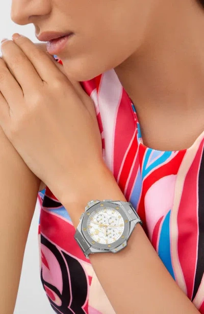 Philipp Plein Chrono Royal Bracelet Watch, 42mm