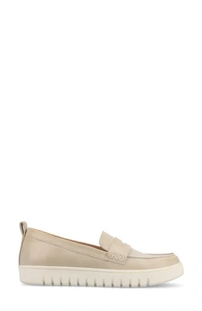 Journee Collection Journee Womens Tayla Medium And Wide Width Penny Loafer In Neutral