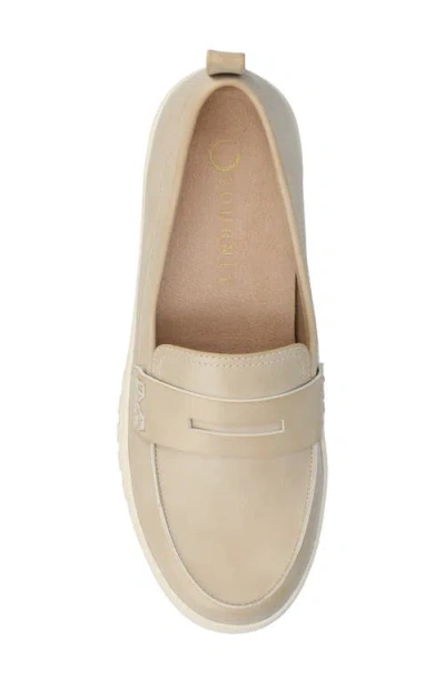 Journee Collection Journee Womens Tayla Medium And Wide Width Penny Loafer In Neutral