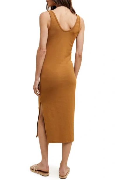 Wishlist Side Ruched Knit Midi Dress