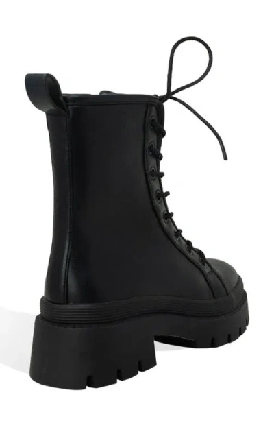 Chase & Chloe Chase And Chloe Virgo Lugged Combat Boot