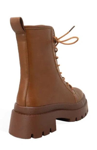 Chase & Chloe Chase And Chloe Virgo Lugged Combat Boot