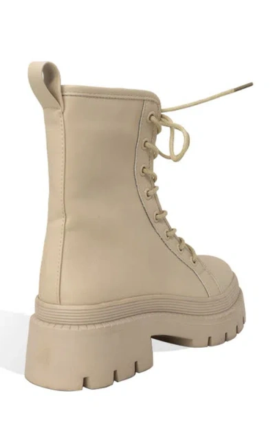Chase & Chloe Chase And Chloe Virgo Lugged Combat Boot