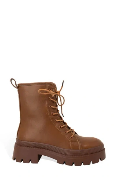 Chase & Chloe Chase And Chloe Virgo Lugged Combat Boot