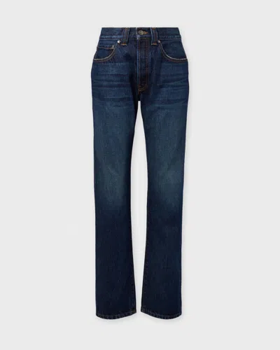 Khaite Jeans Callum Lansing Dark Blue Wash