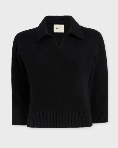 Khaite Tröja Herve Cashmere Svart