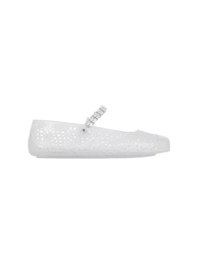 Jimmy Choo "mary Jane Jelly" Ballet Flats