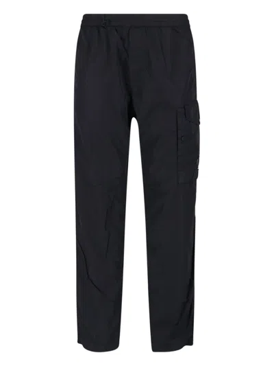 C.p. Company Straight Pants In Black