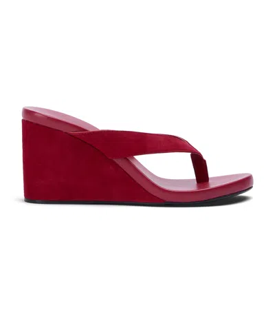 Tony Bianco Avanti Scarlet Suede