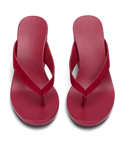Tony Bianco Avanti Scarlet Suede
