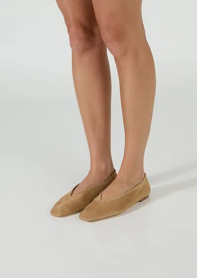 Tony Bianco Bianca Flats Taupe Suede