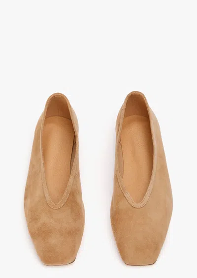 Tony Bianco Bianca Flats Taupe Suede