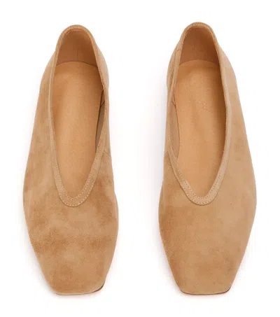 Tony Bianco Bianca Flats Taupe Suede