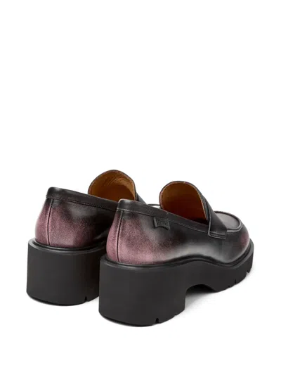 Camper Milah Penny Loafer In Black