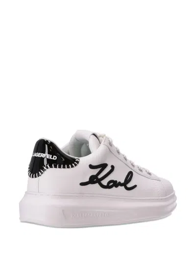 Karl Lagerfeld Embroidered-logo Sneakers