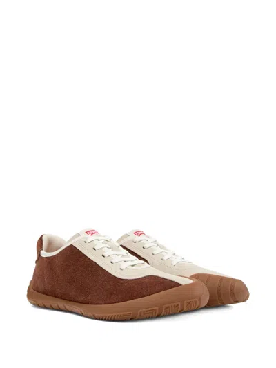 Camper Peu Path Twins Suede-panel Sneakers