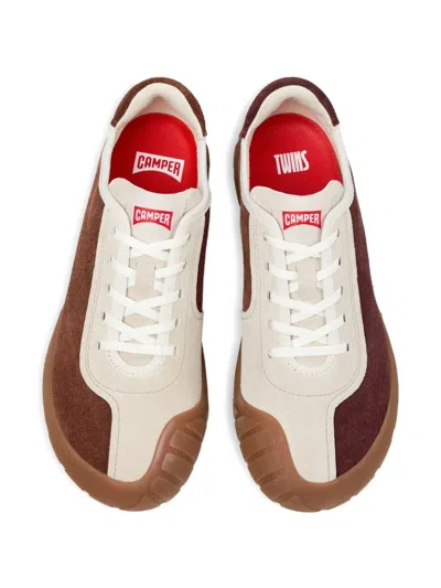 Camper Peu Path Twins Suede-panel Sneakers
