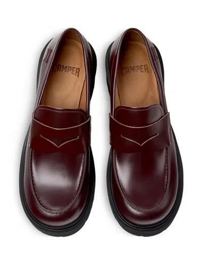 Camper Milah Leather Penny Loafers