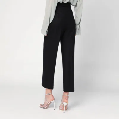 Alberta Ferretti Alberta Ferreti  Black Wool-blend Trousers