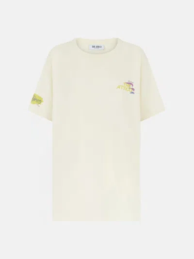 Attico T-shirt Ibiza Multicolor In Neutral