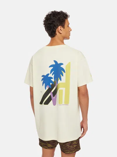 Attico T-shirt Ibiza Multicolor In Neutral