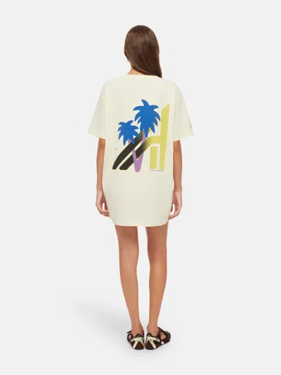 Attico T-shirt Ibiza Multicolor In Neutral