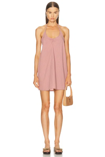 Deiji Studios Round Halter Dress