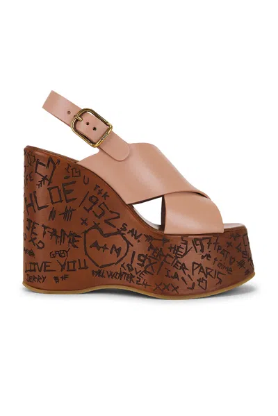 Chloé Maxime Wedge Sandal