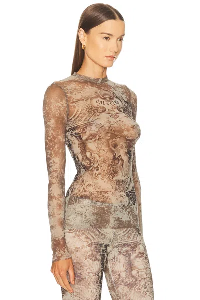 Jean Paul Gaultier M?daillon Long Sleeve Top