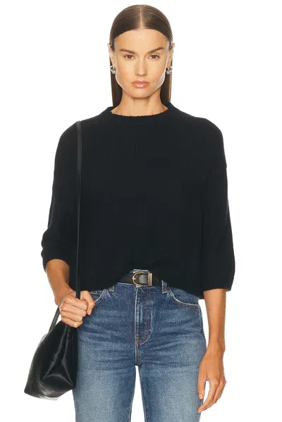Khaite Sabina Cashmere Sweater In Black