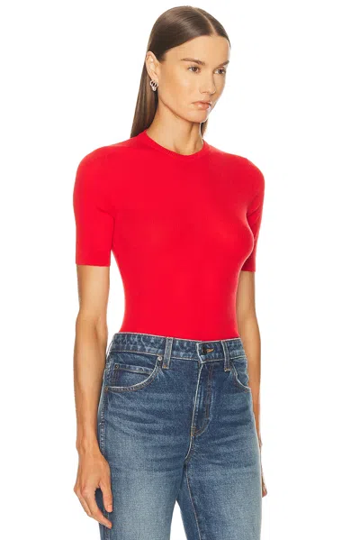 Khaite Celina Top In Red