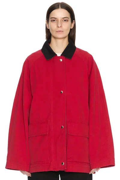The Row Elodianna Cotton Twill Jacket