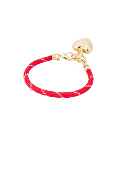 Roxanne Assoulin The Cord Heart Charm Bracelet