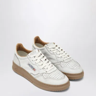 Autry Medalist Low Super Vintage Sneakers White/tobacco