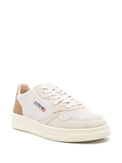 Autry Low Suede Sneakers Medalist In Multi