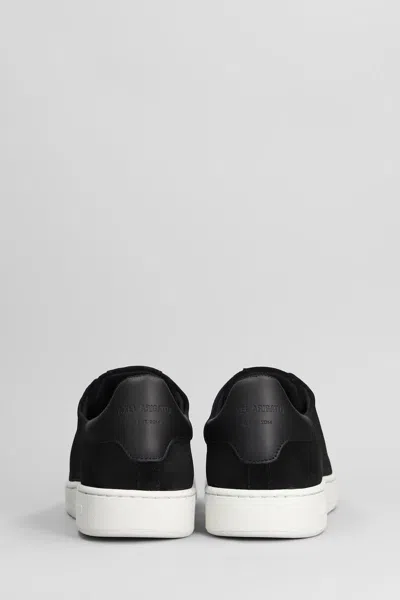 Axel Arigato Dice Laceless Sneakers In Black Suede In Black