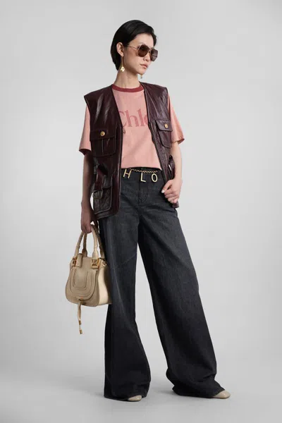 Chloé Jeans In Black Cotton In Black