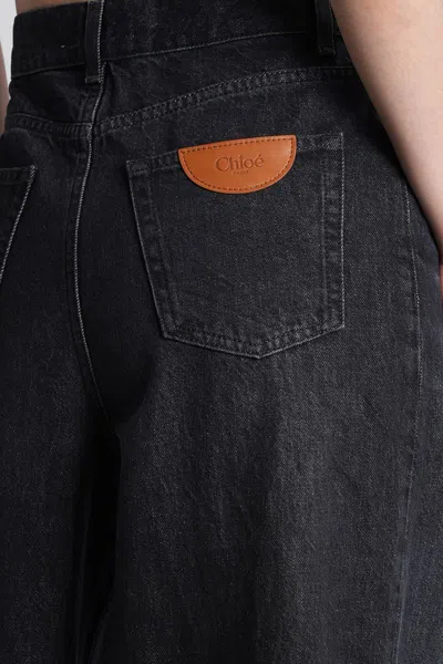 Chloé Jeans In Black Cotton In Black