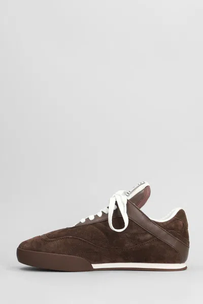 Chloé Chloe Kick Quilted Suede Sneakers