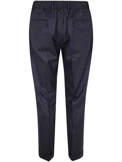 Barba Napoli Roma Pleated Drawstring Trousers